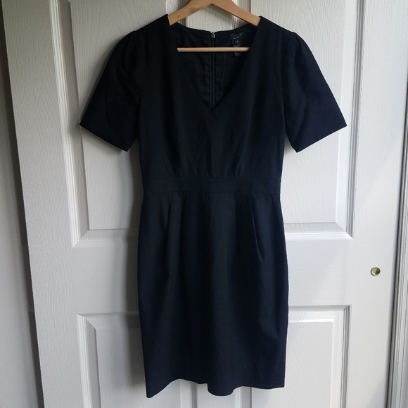 J. Crew Dresses & Skirts - J Crew Petites Super 120s Wool Memo Dress Size 2P